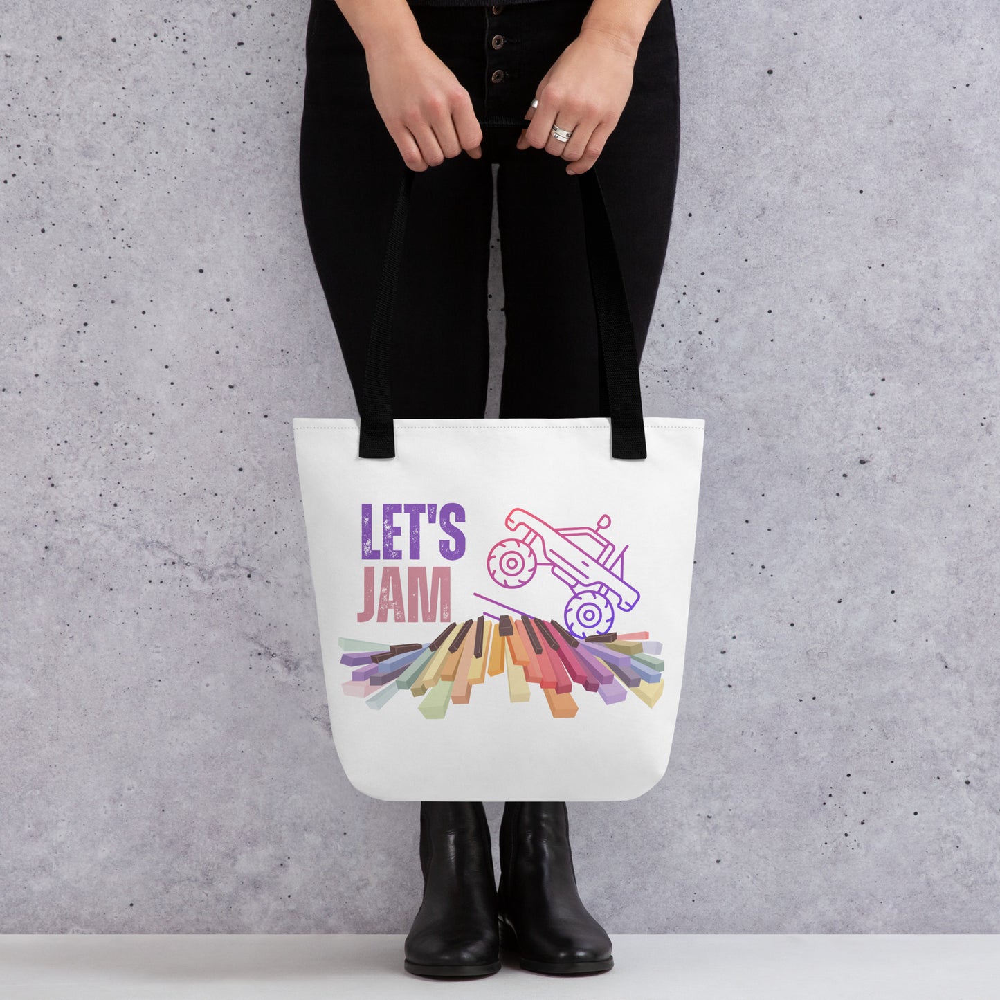 Let's Jam Tote bag