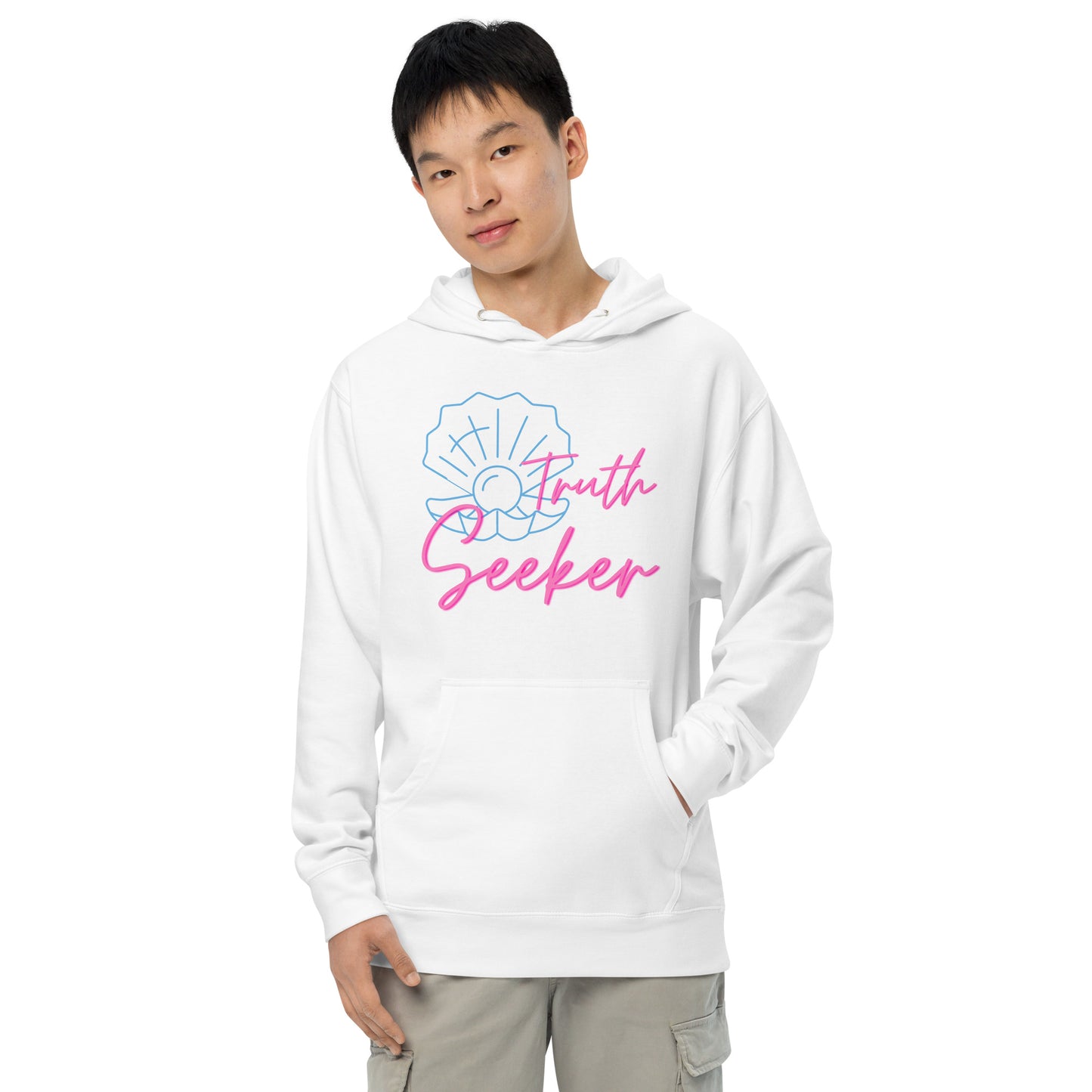 Truth Seeker Unisex midweight hoodie