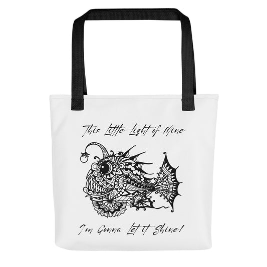 This Little Light of Mine White Tote bag