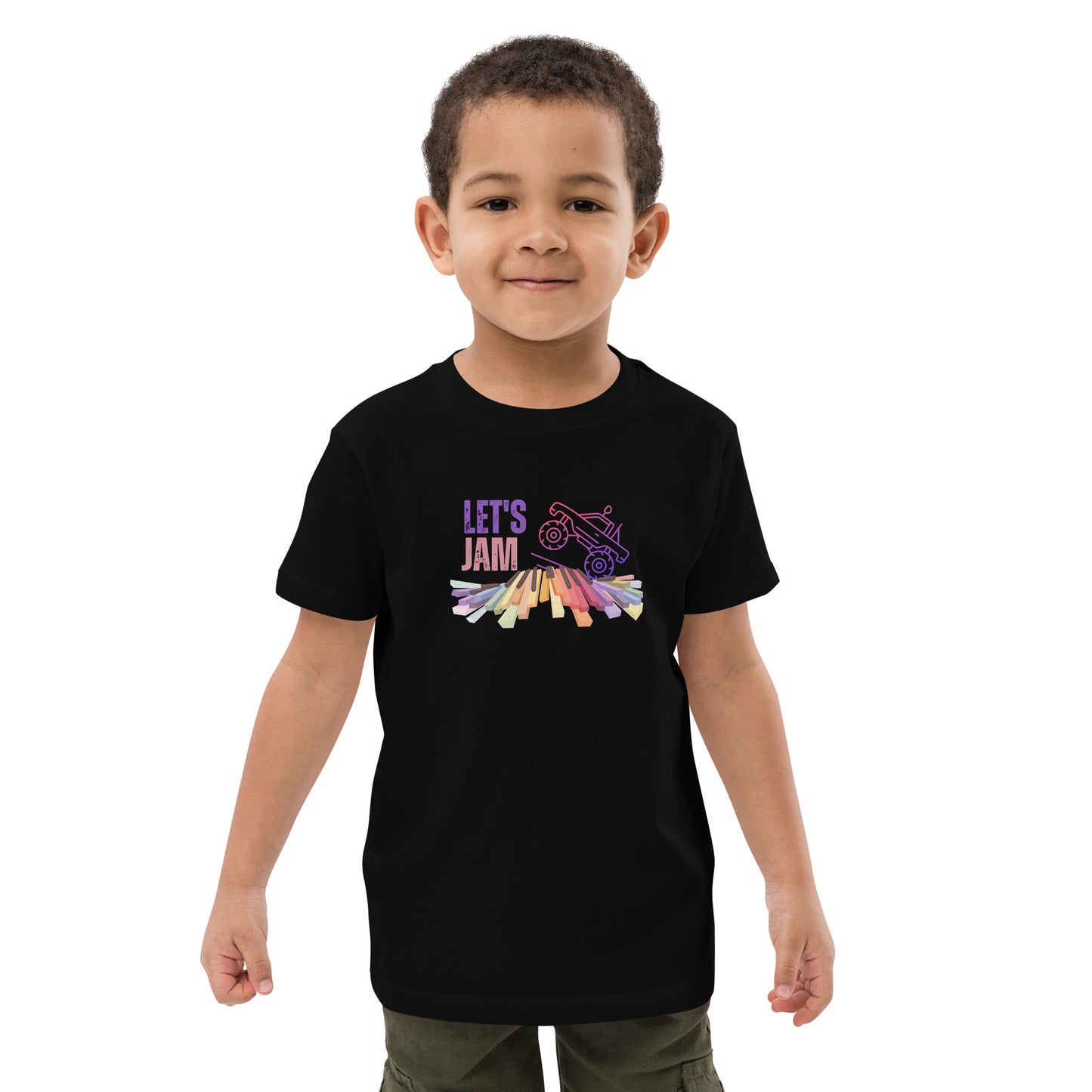 Let's Jam Organic cotton kids t-shirt