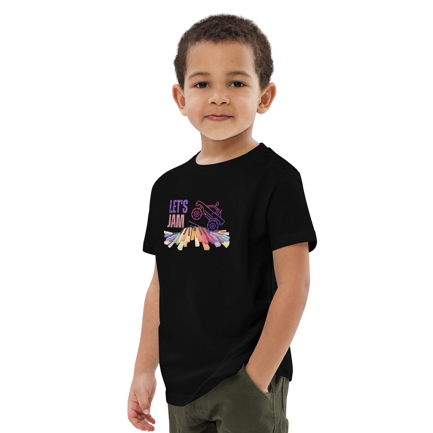 Let's Jam Organic cotton kids t-shirt