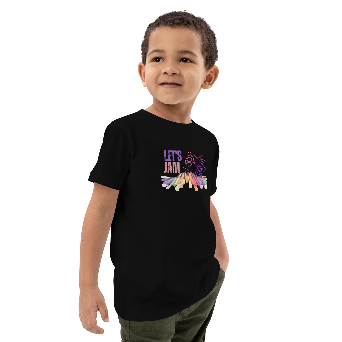 Let's Jam Organic cotton kids t-shirt