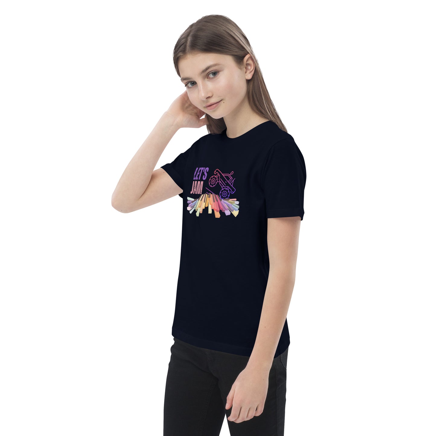 Let's Jam Organic cotton kids t-shirt