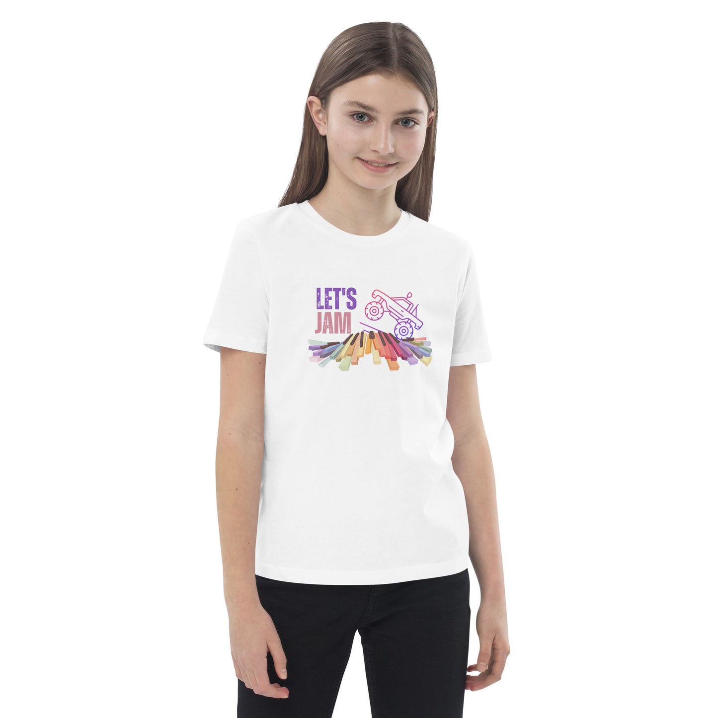 Let's Jam Organic cotton kids t-shirt