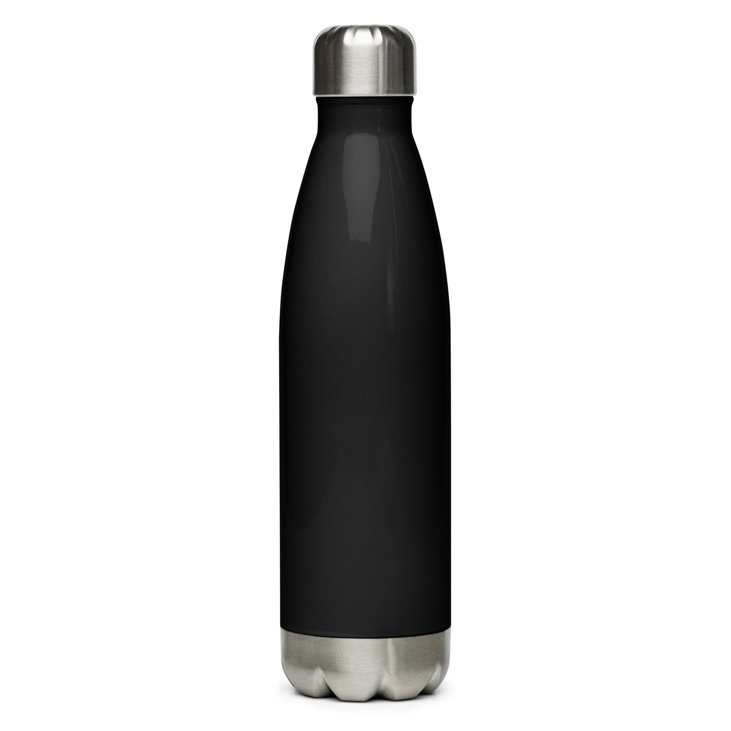 Let's Jam Black Stainless steel water bottle