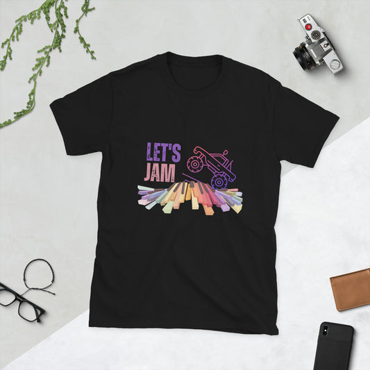 Let's Jam Short-Sleeve Unisex T-Shirt