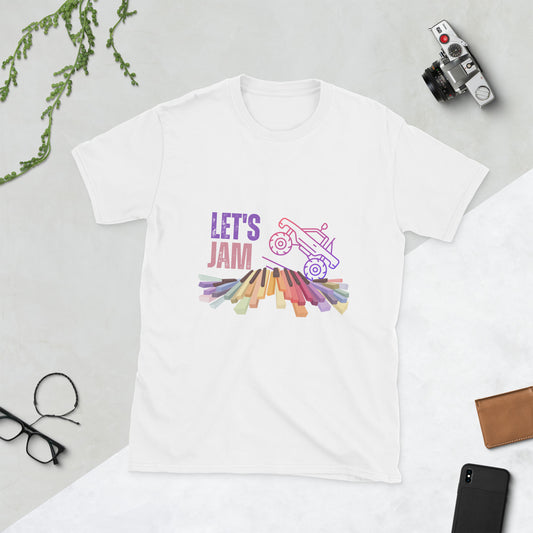 Let's Jam Short-Sleeve Unisex T-Shirt