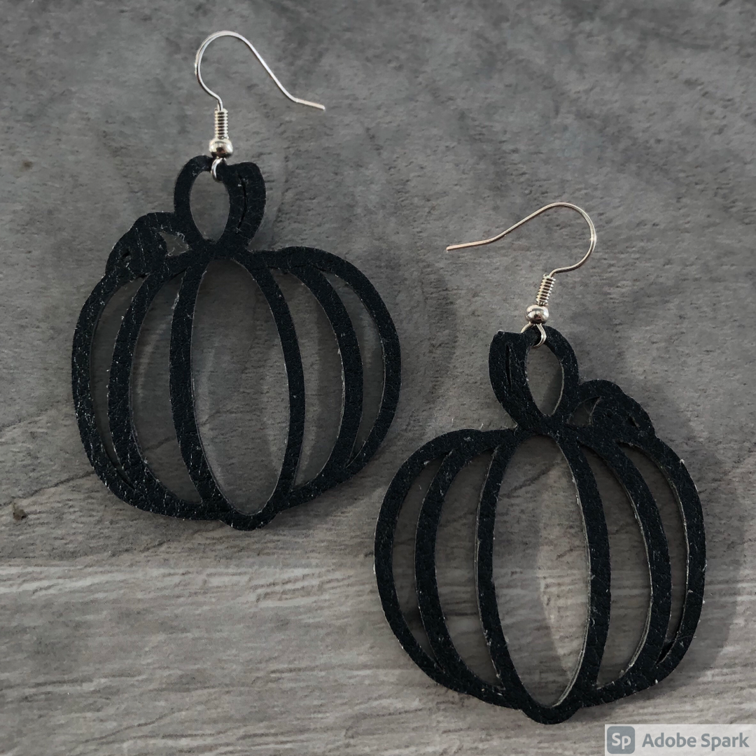 Handmade Pumpkin Earrings